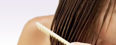 magnifying mirror, hair brush, comb