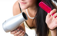 hair extensions brush, baby hair brush, purse sized hairbrush