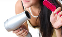  hair extensions brush, baby hair brush, purse sized hairbrush