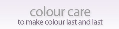 hair colour, colour care