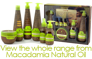 macadamia natural oil, argan oil, moroccan oil, hair treatment, salon hair products