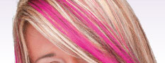  coloured hair streaks