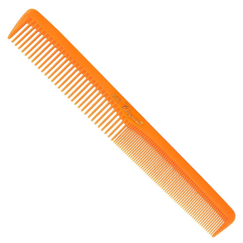 Krest Cleopatra 400 Neon Hair Cutting Comb, Orange 