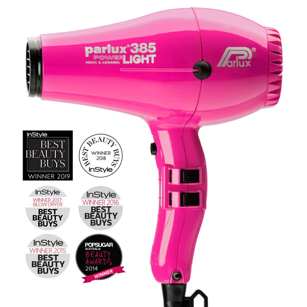 Parlux Power Light Ceramic and Ionic Hair Dryer, Fuchsia - i-glamour.com