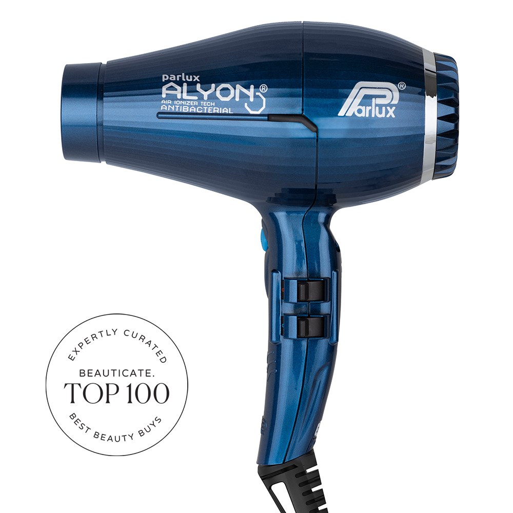 Parlux Alyon Air Ionizer Tech Hair Dryer Midnight Blue - i-glamour.com