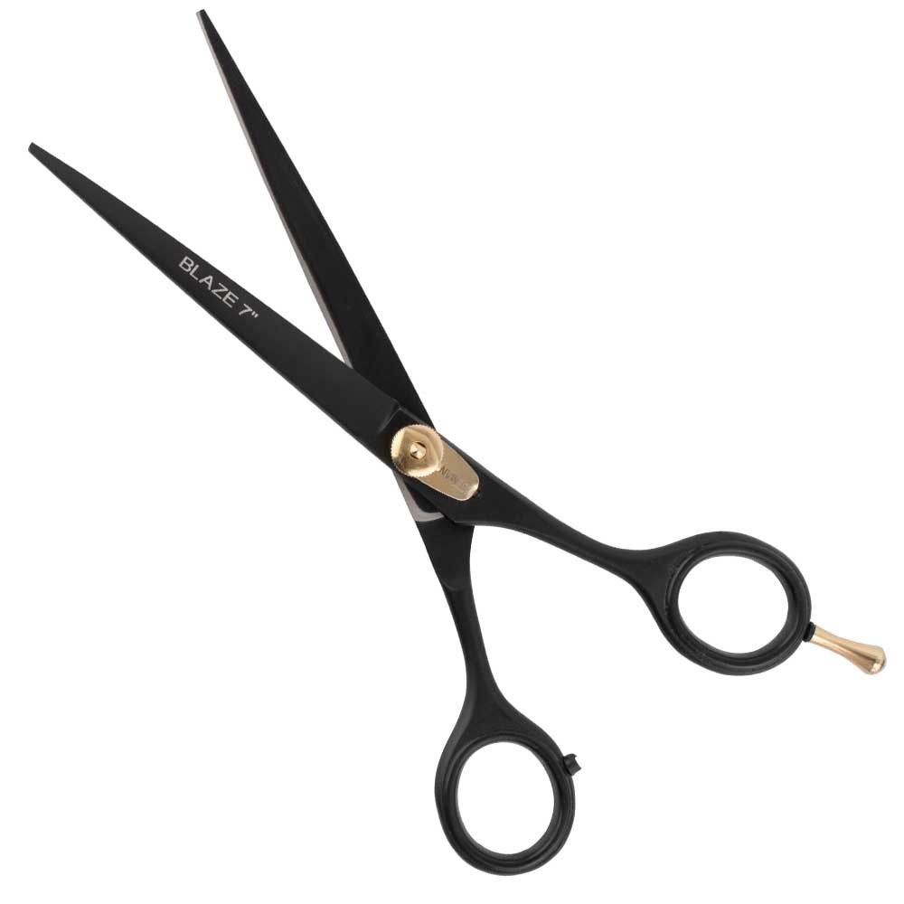 Iceman Blaze 7 Inch Black Hairdressing Scissors i glamour