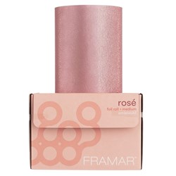 Framar Embossed Foil Roll Rose