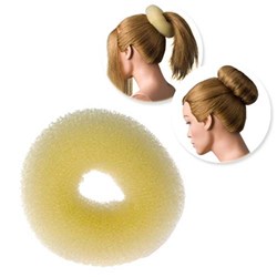 Dress Me Up Hair Donut Blonde – Medium, Regular                                         