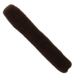 Dress Me Up Hair Donut and Sausage Two Way Styler Brown 