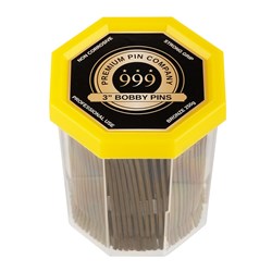 Premium Pin Company 999 Bobby Pins 3" Bronze