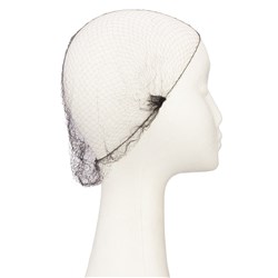 Dress Me Up Fine Hair Net in Black