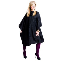 Salon Smart Tint Me Colouring Cape in Black