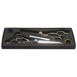 Iceman Kansai 6.5" Hairdressing Scissors and Thinner Set 