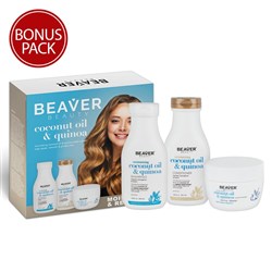 Beaver Coconut Oil Quinoa Repair and Moisture Pack