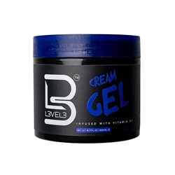 LVL3 CREAM HAIR GEL 500ml 100602 LEVEL3 L3VEL3