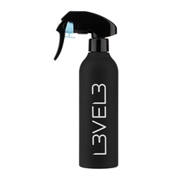 L3VEL3 Water Spray Bottle Black