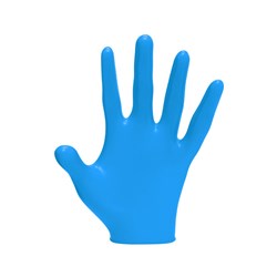 LVL3 NITRILE GLOVES BLUE SML 11200 100PC LEVEL3 L3VEL3