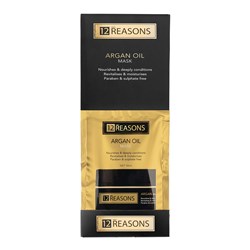 12R ARGAN OIL 12PC SACHET DISP DISPLAY 50ml SACHETS MASK 12 REASONS