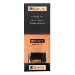 12R MARULA OIL 12PC SACHET DIS DISPLAY 50ml SACHETS MASK 12 REASONS