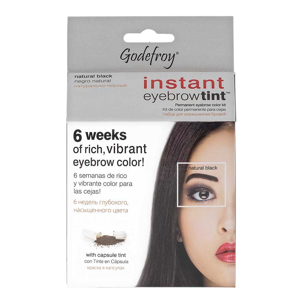 Godefroy Instant Eyebrow Tint Natural Black