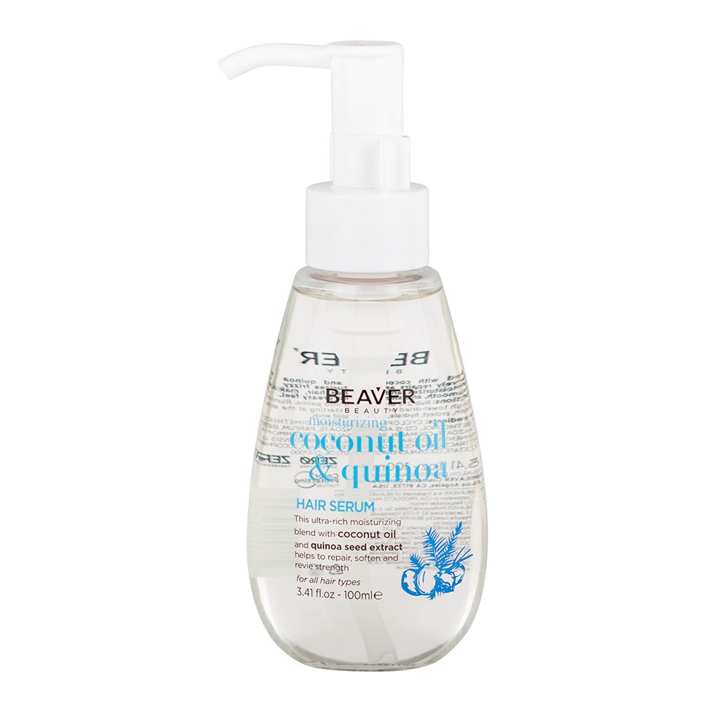 Beaver Coconut Oil And Quinoa Moisturising Hair Serum Beaver Coconut Oil And Quinoa Moisturising Hair Serum