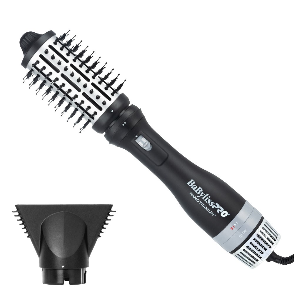 Babylisspro nano titanium rotating brush hair dryer outlet