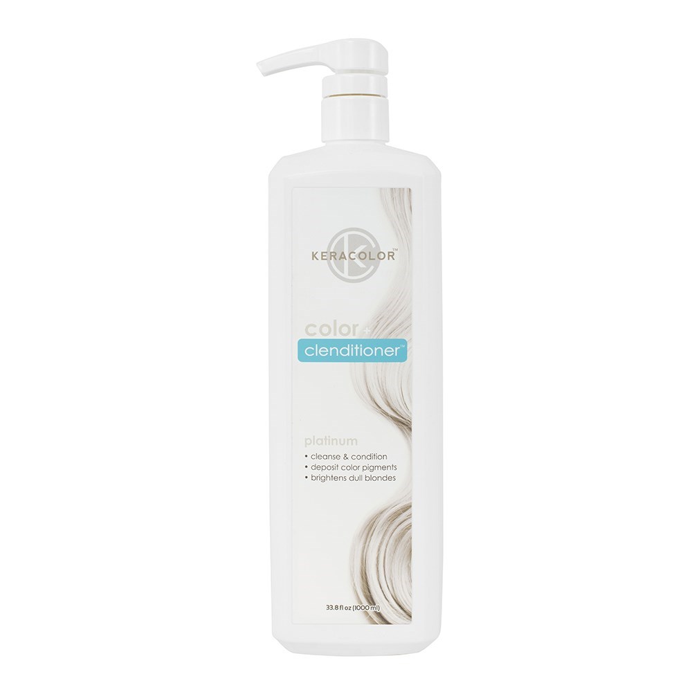 Keracolor Color Clenditioner Colour Shampoo Platinum 1L - i