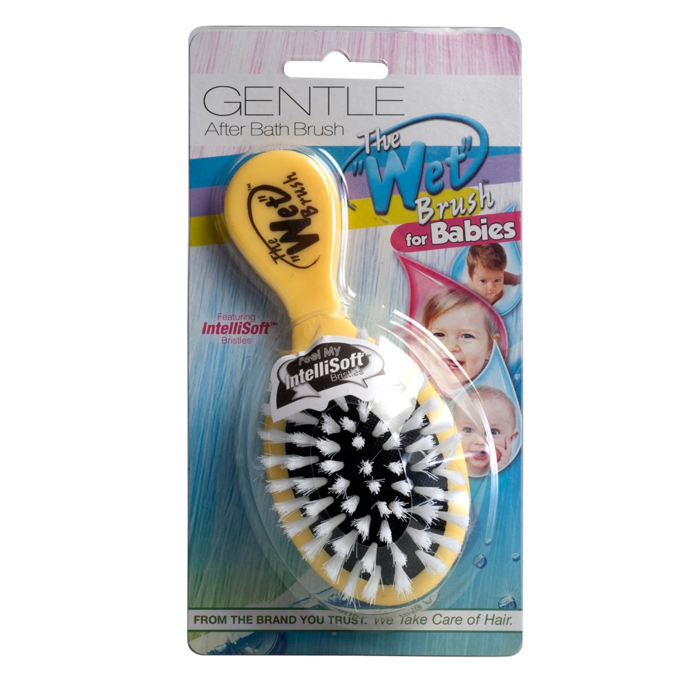 The Wet Brush for Babies Hair Brush in Yellow