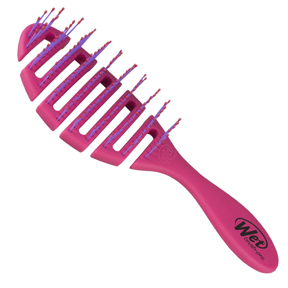 WetBrush Flex Dry Detangling Hair Brush Pink
