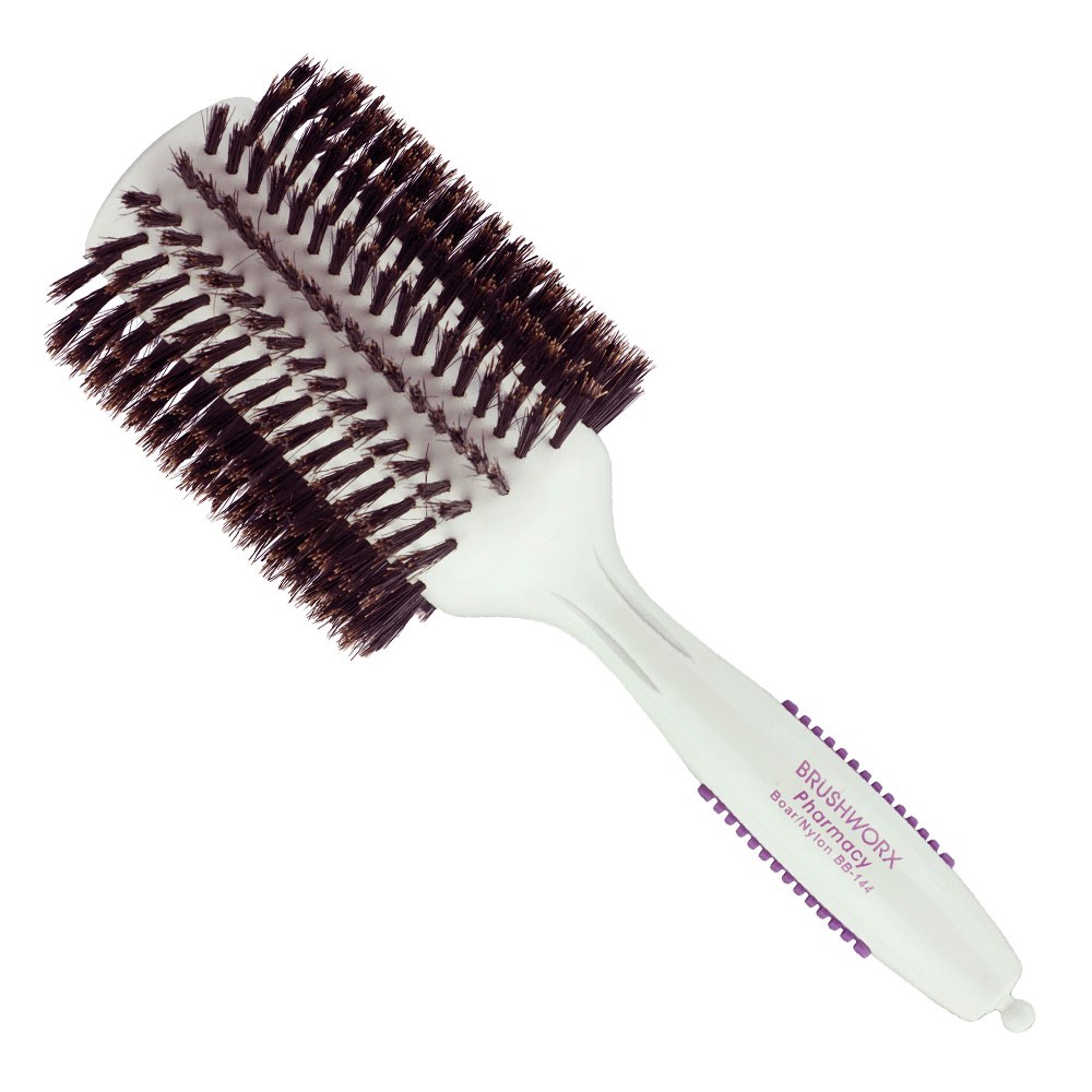 Brushworx Pharmacy Boar Bristle Radial Hair Brush Extra Large i