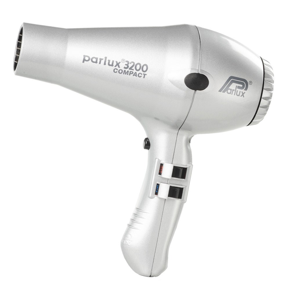 Parlux 3200 Compact Hair Dryer Silver