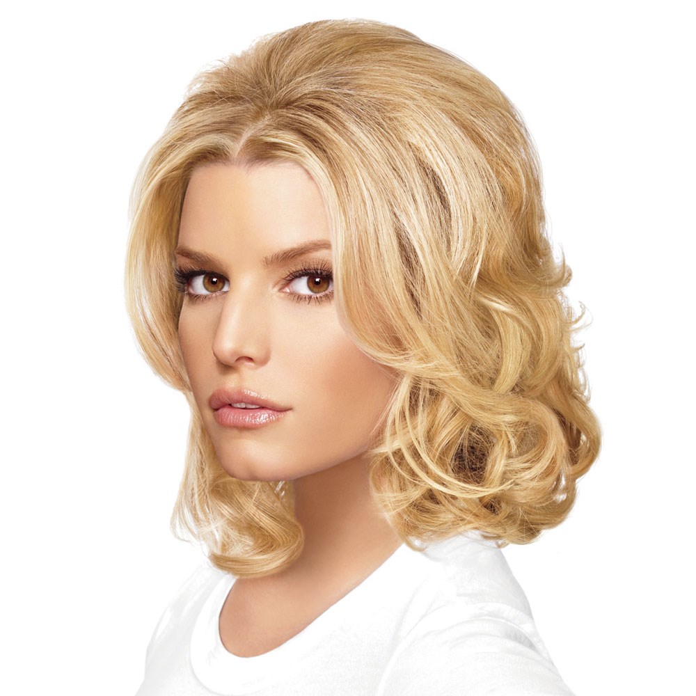 Hairdo Jessica Simpsons Tru2Life Bump Up The Volume MidLength Hair