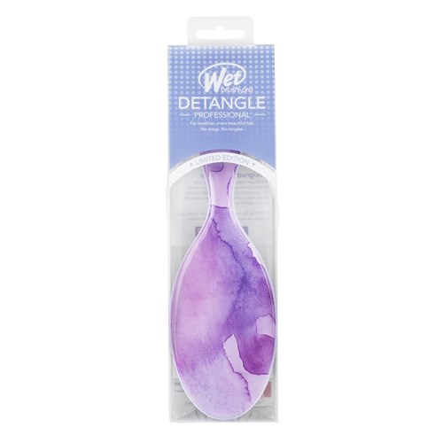 WetBrush Watercolour Detangling Hair Brush Purple package