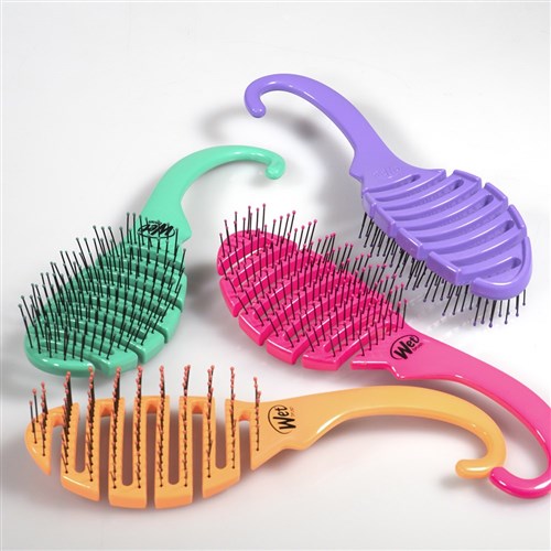 WetBrush Shower Flex Detangling Hair Brush Orange