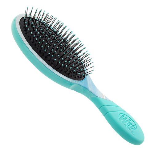 Wetbrush Pro Organic Swirl Detangler Hair Brush Teal I Glamour Com