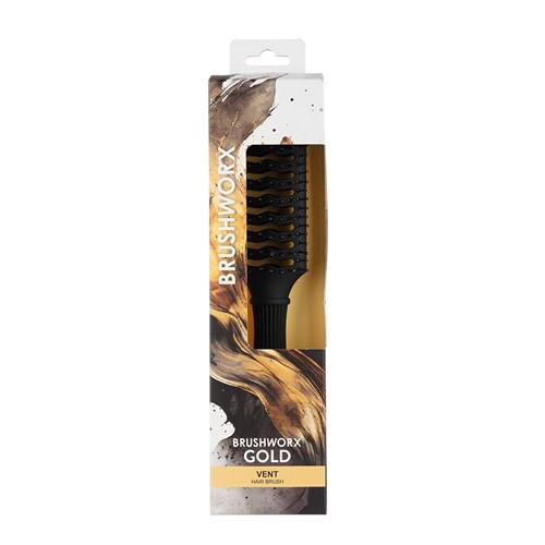 Brushworx Gold Vent Hair Brush
