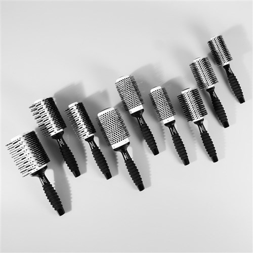 Brushworx Smooth n Curl Ceramic Porcupine Brush Medium