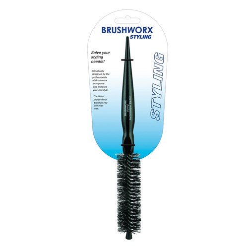 Brushworx Styler Medium Bottle Brush - Black, (30mm)