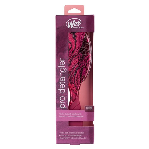 WetBrush Pro Mineral Sparkle Detangler Wine