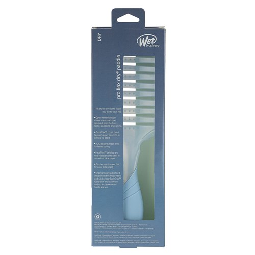 WetBrush Pro Hydro Tie Dye Flex Dry Paddle Blue