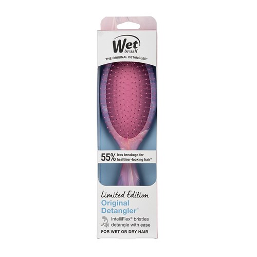 WetBrush Marble Matte Detangler Pink
