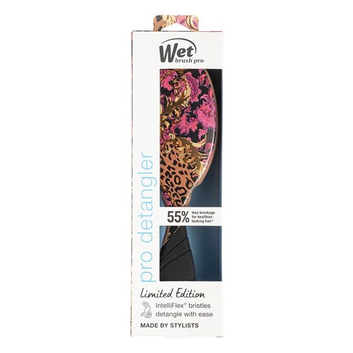 WetBrush Pro Floral Safari Detangler Black