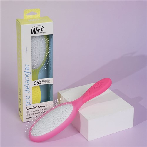WetBrush Pro Hi Def Neon Detangler Pink