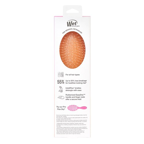 WetBrush Pro Sparkling Horizon Detangler Orange