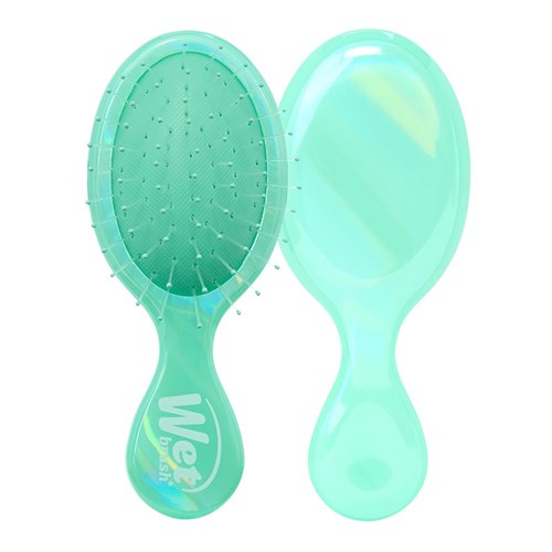 WetBrush Prismatic Glow Mini Detangler Green