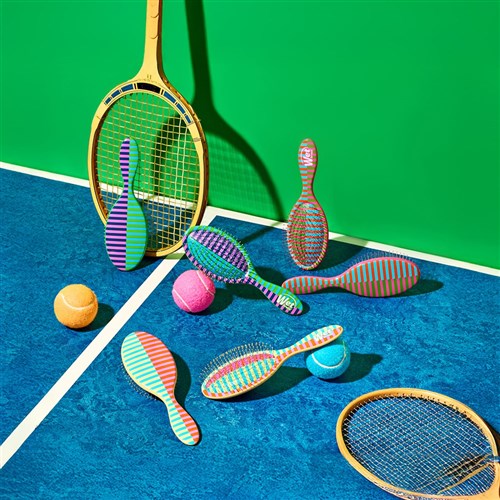 WetBrush Retro Sport Detangler Warm Match Point