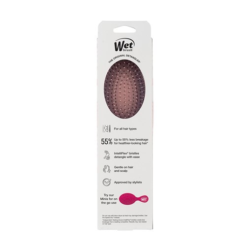 WB DITSY FLORAL PINK DETANGLER BWR830DFPK  PINK ROSES