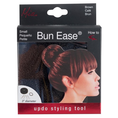 Mia Bun Ease Small Hair Donut Brown I Glamour Com