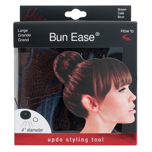 Mia Bun Ease Large Hair Donut Brown I Glamour Com
