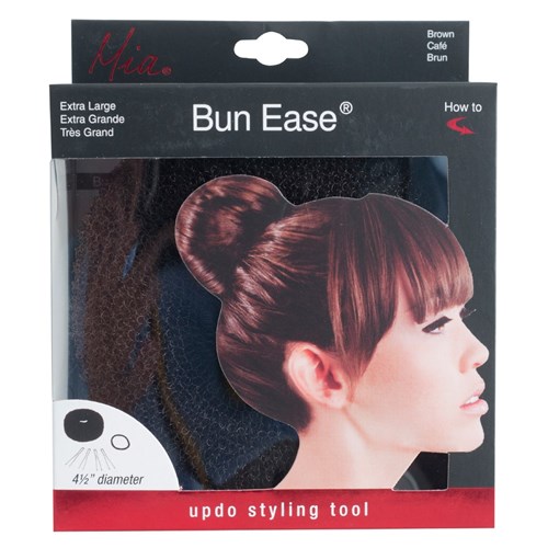 Mia Bun Ease Extra Large Hair Donut Brown I Glamour Com